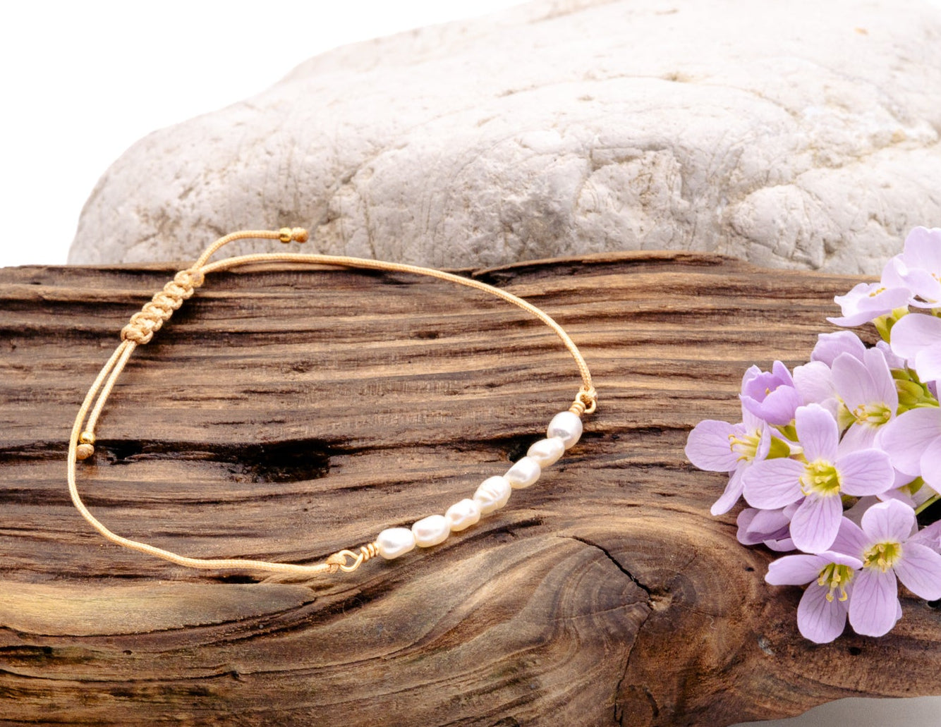 Handmade Pearl Bracelet