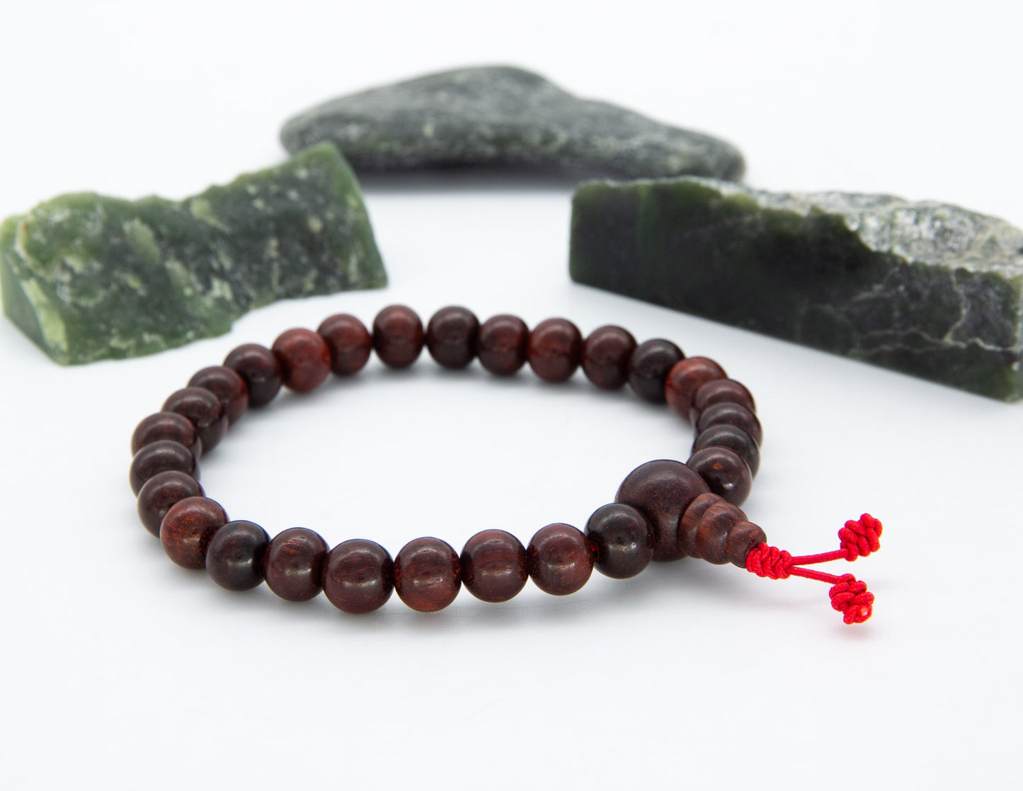 Dark Sandalwood Wrist Mala - 27 Beads