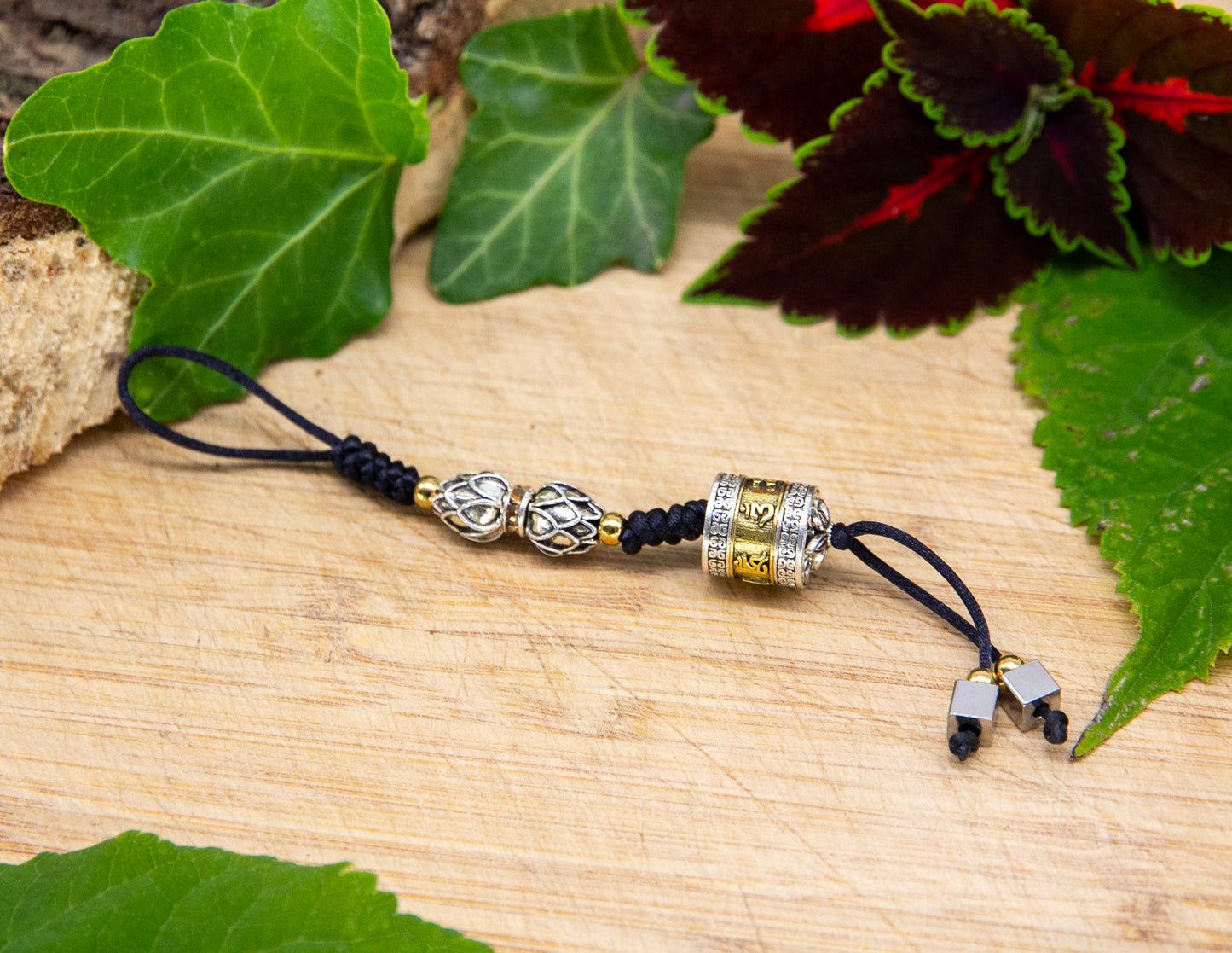 Prayer Wheel Keychain