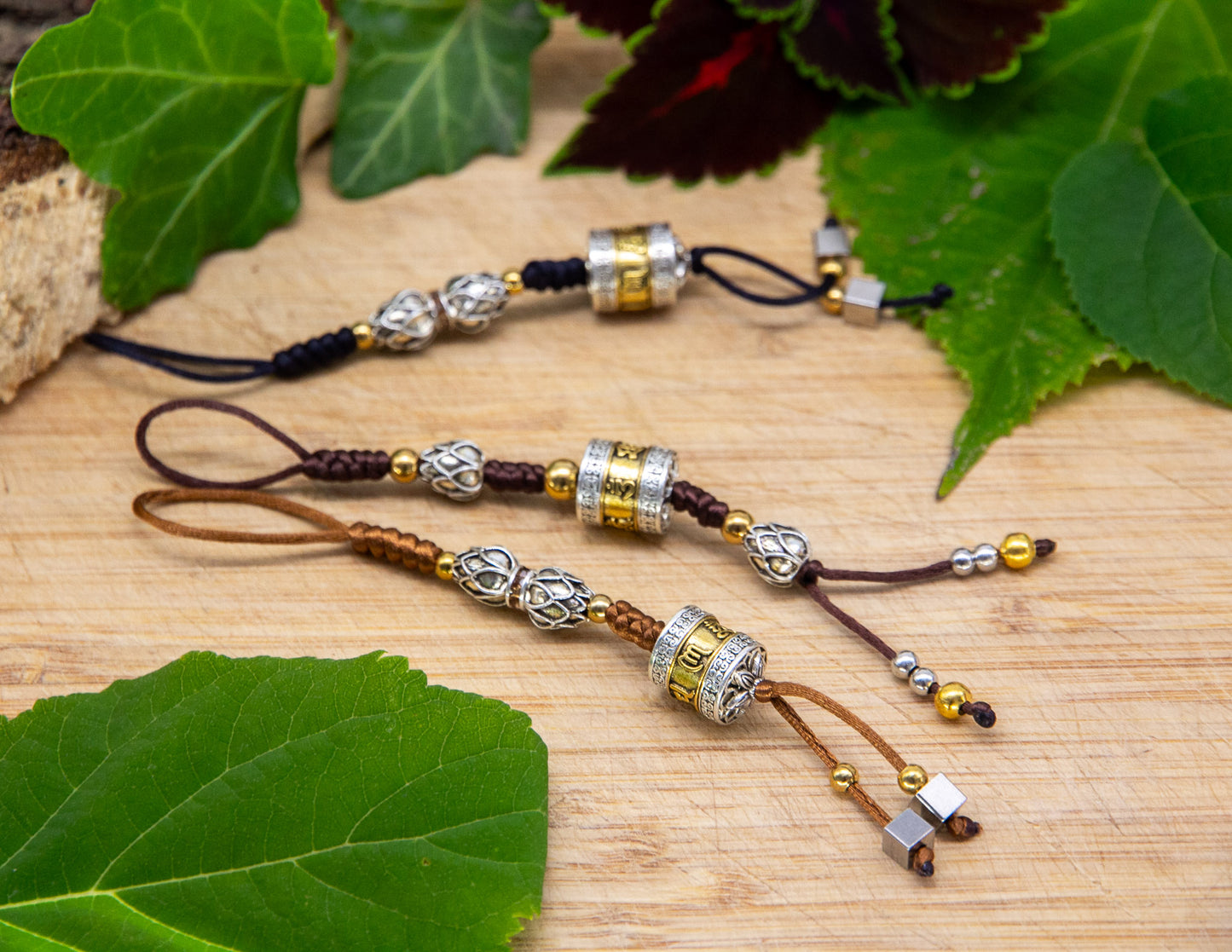 Prayer Wheel Keychain