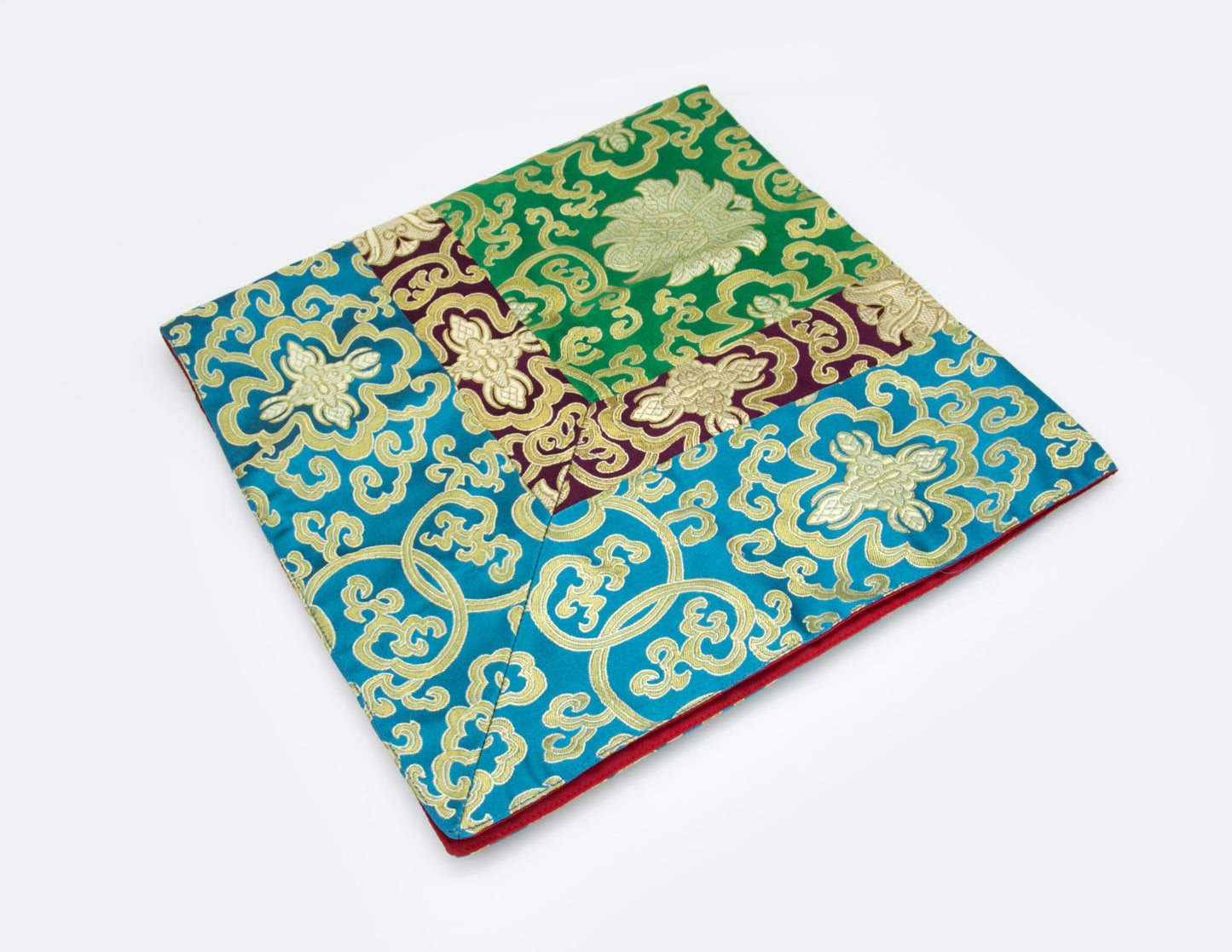 Square Brocade Cloth / Practice Table Cover – Multi