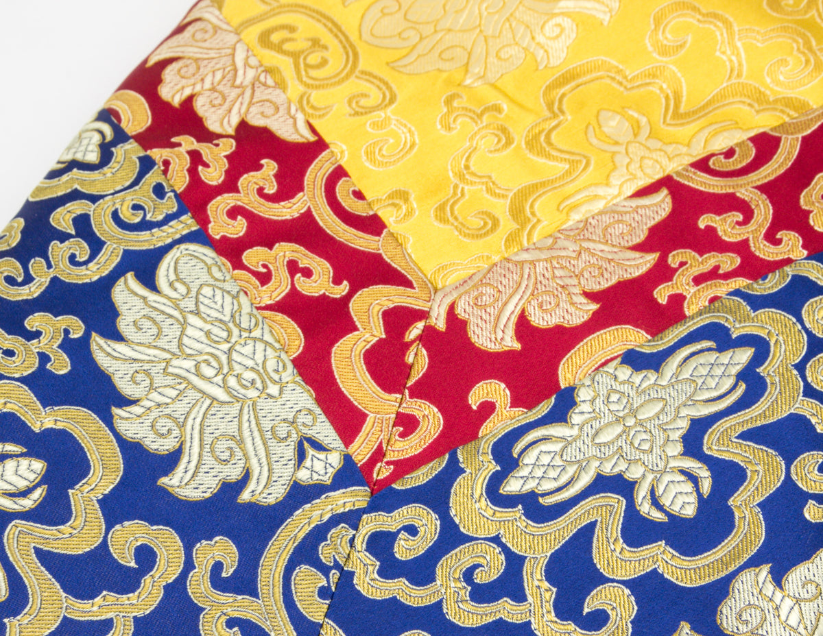 Square Classic Brocade - Yellow Center, 3 Colours
