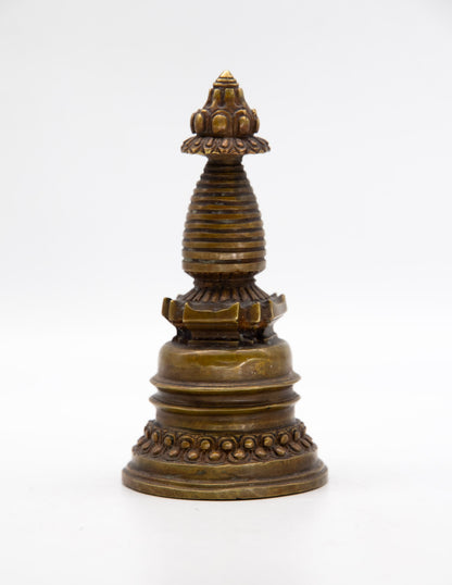 Kadam stupa, bronze – 13 cm