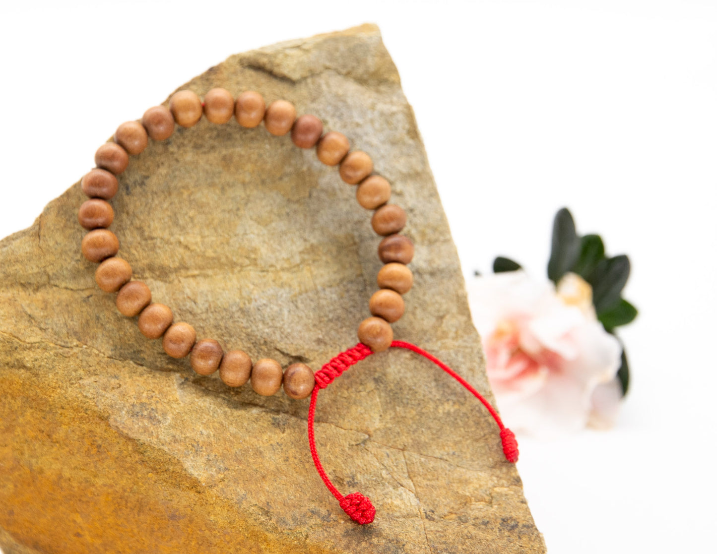 Sandalwood Wrist Mala - 27 Beads