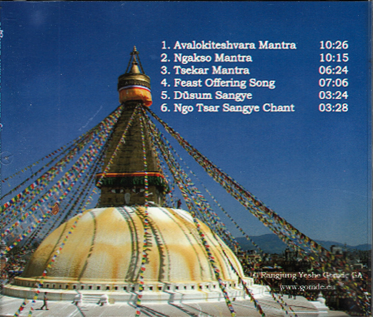 Tashi Delek – Tibetan Buddhist Chants CD