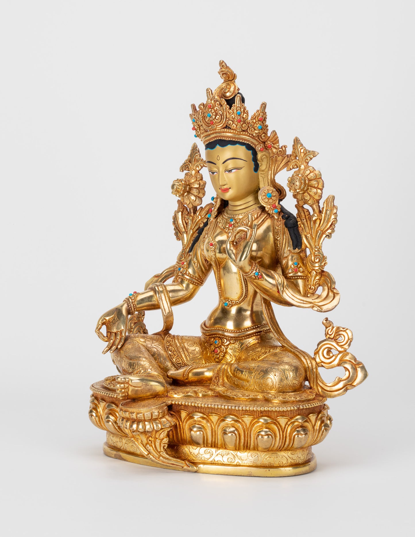 Green Tara Statue VII