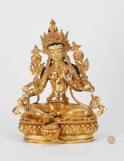 Green Tara Statue VII