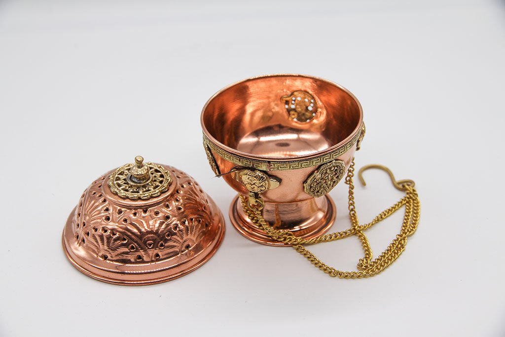 Incense Burner with Hanging Chain