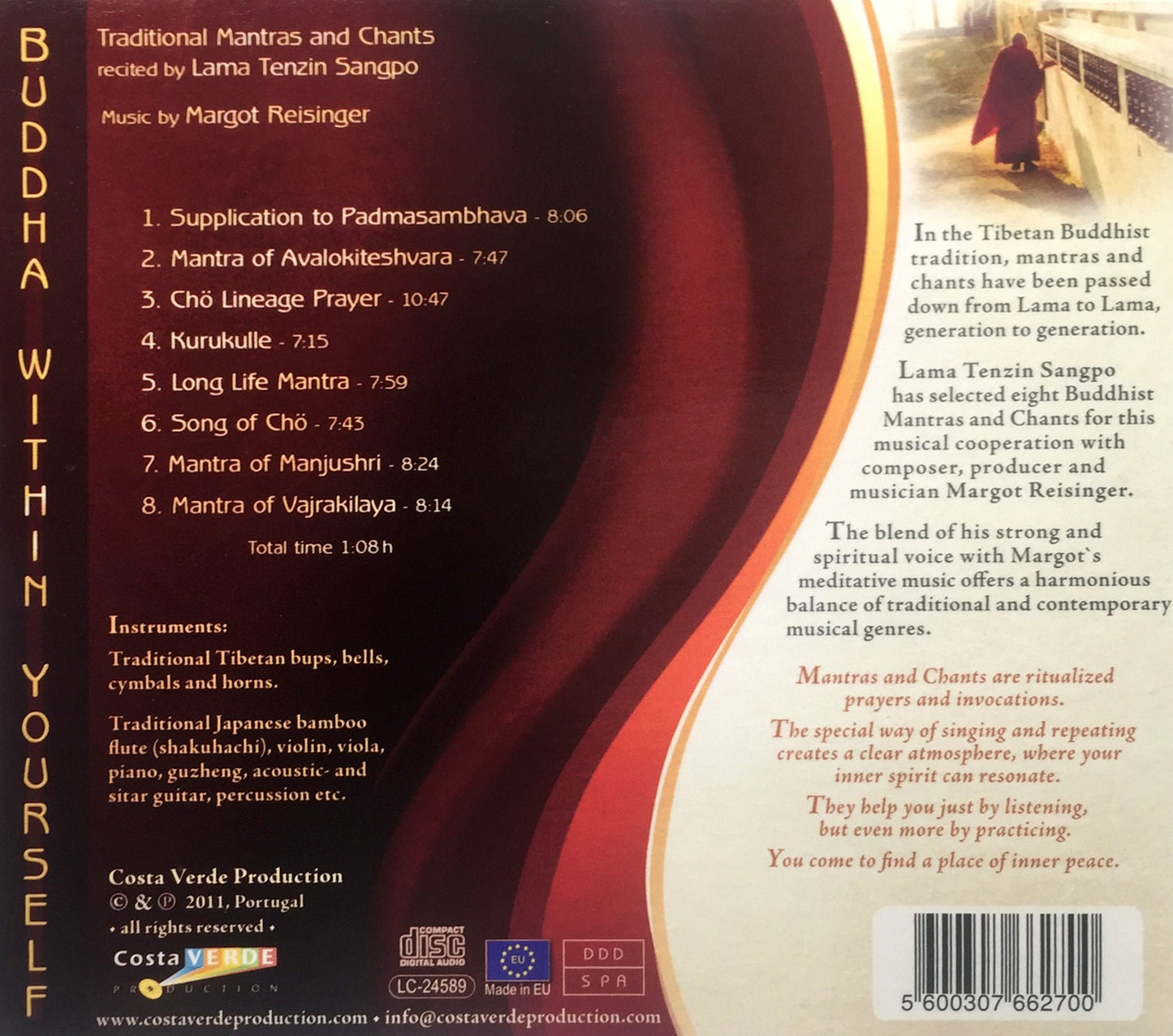 Buddha in dir selbst Chants CD