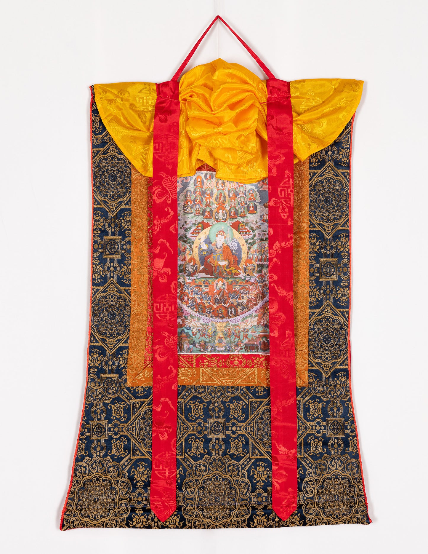 Guru Rinpoche Zufluchts-Baum Thangka IV