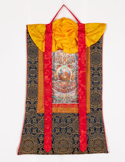 Thangka Arbre de refuge Gourou Rinpoché  IV