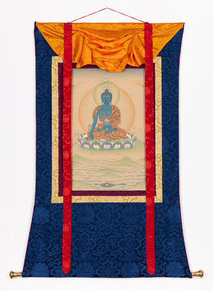 Bouddha de médecine Thangka II