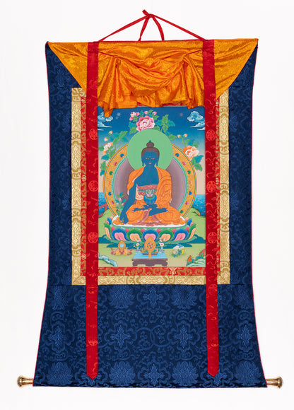 Bouddha de médecine Thangka IV
