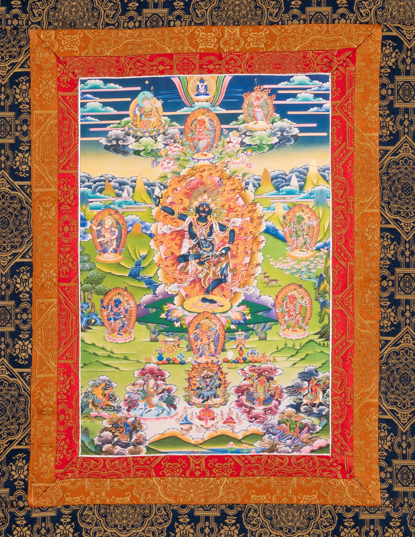 Troma Nagmo Thangka for Chöd Practice I